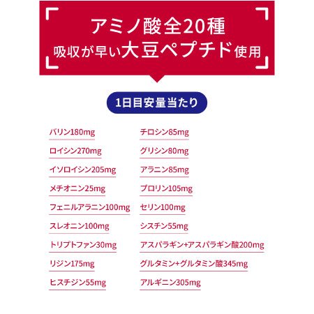 アミノパーフェクト 粒タイプ（480粒）